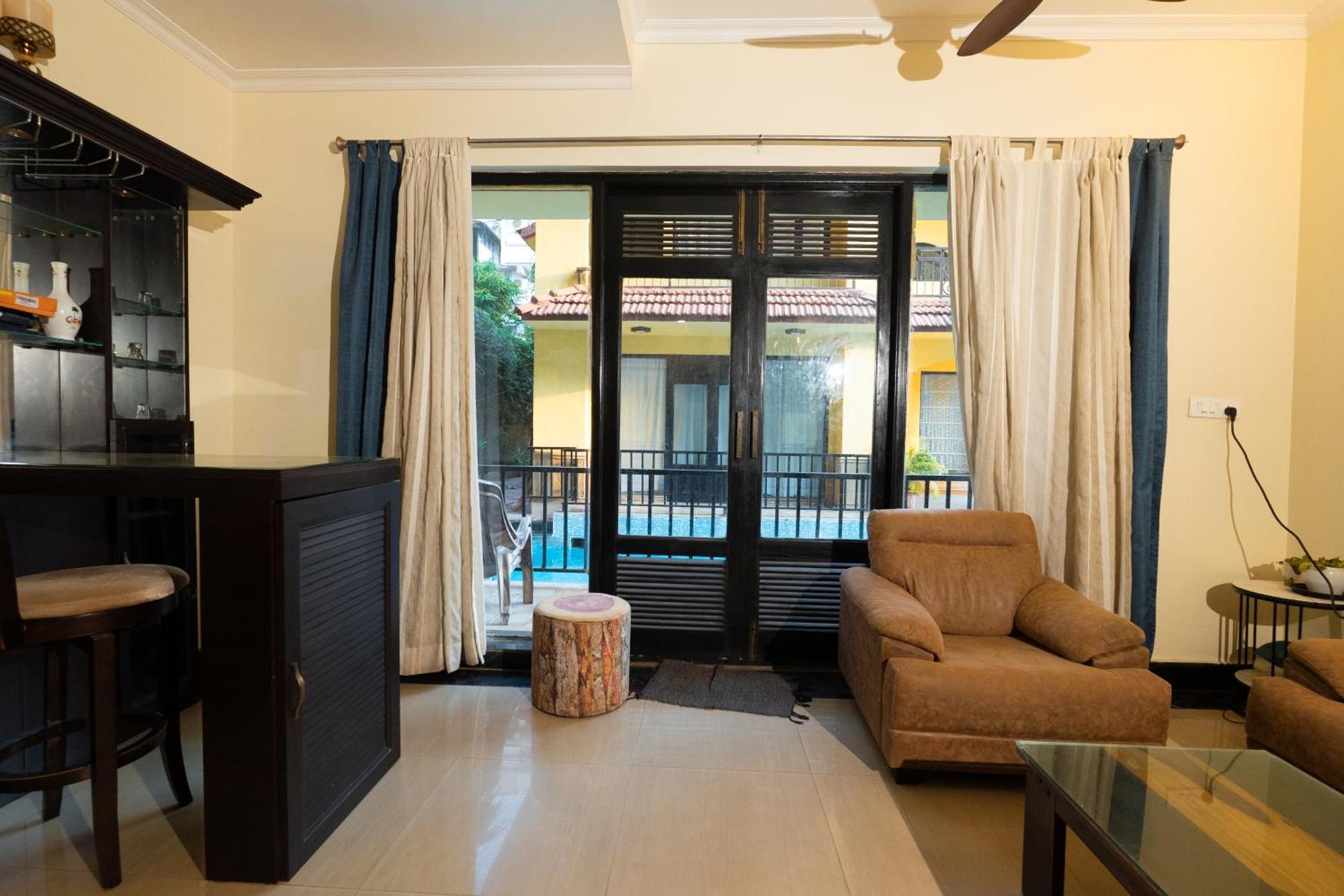Villa M - Lagoon 4 Calangute 3Bhk Pool Facing, Breakfast Included Old Goa Exterior foto