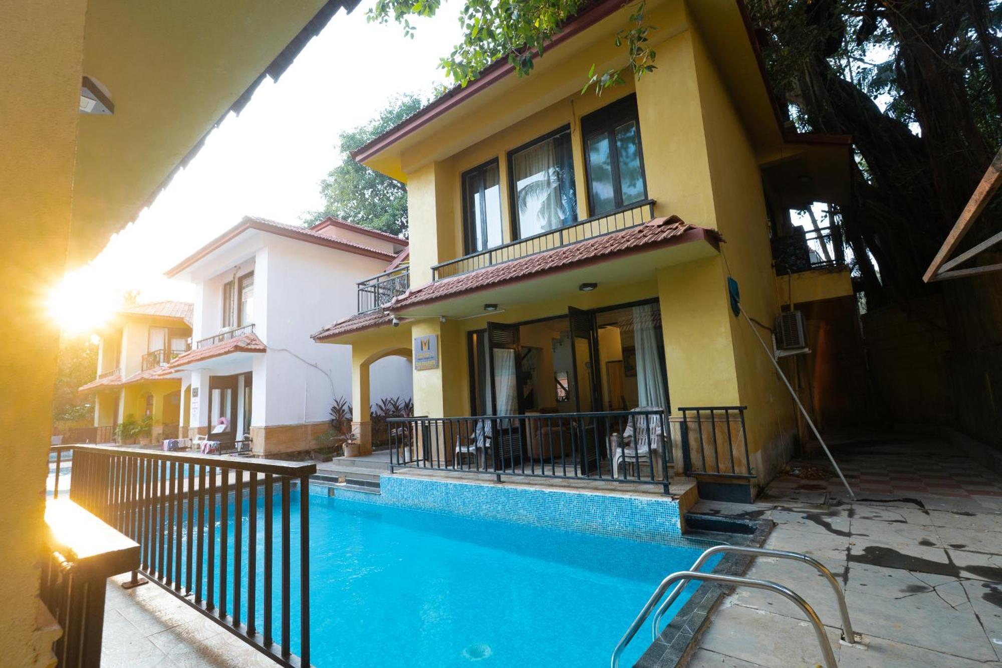 Villa M - Lagoon 4 Calangute 3Bhk Pool Facing, Breakfast Included Old Goa Exterior foto