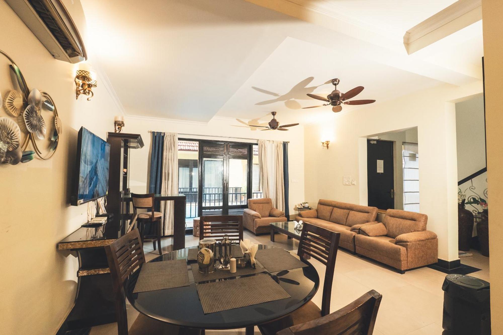 Villa M - Lagoon 4 Calangute 3Bhk Pool Facing, Breakfast Included Old Goa Exterior foto